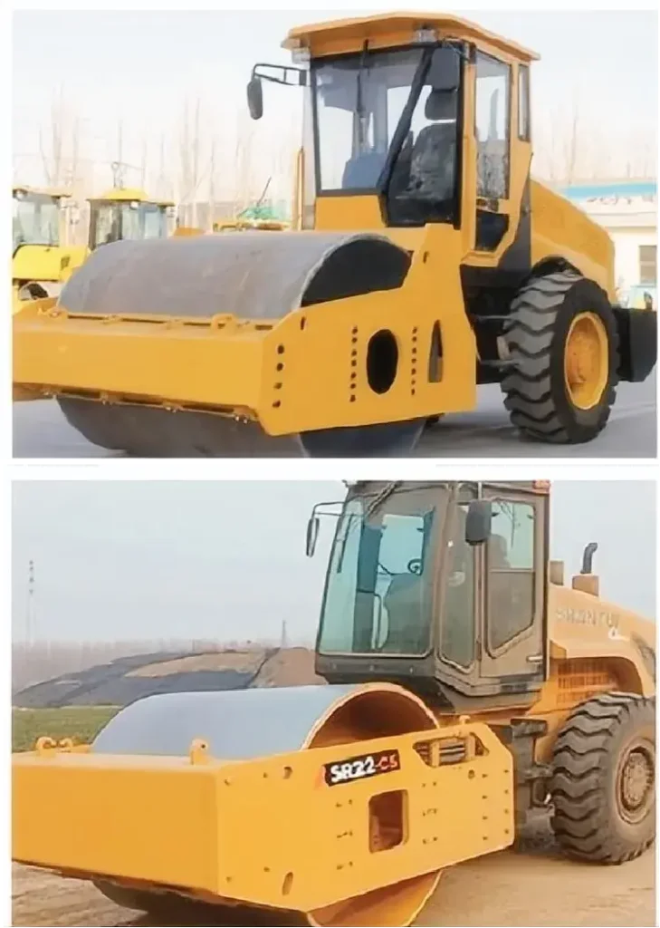 LARGE ROAD ROLLER